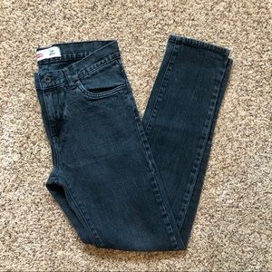 Washed black Levi’s